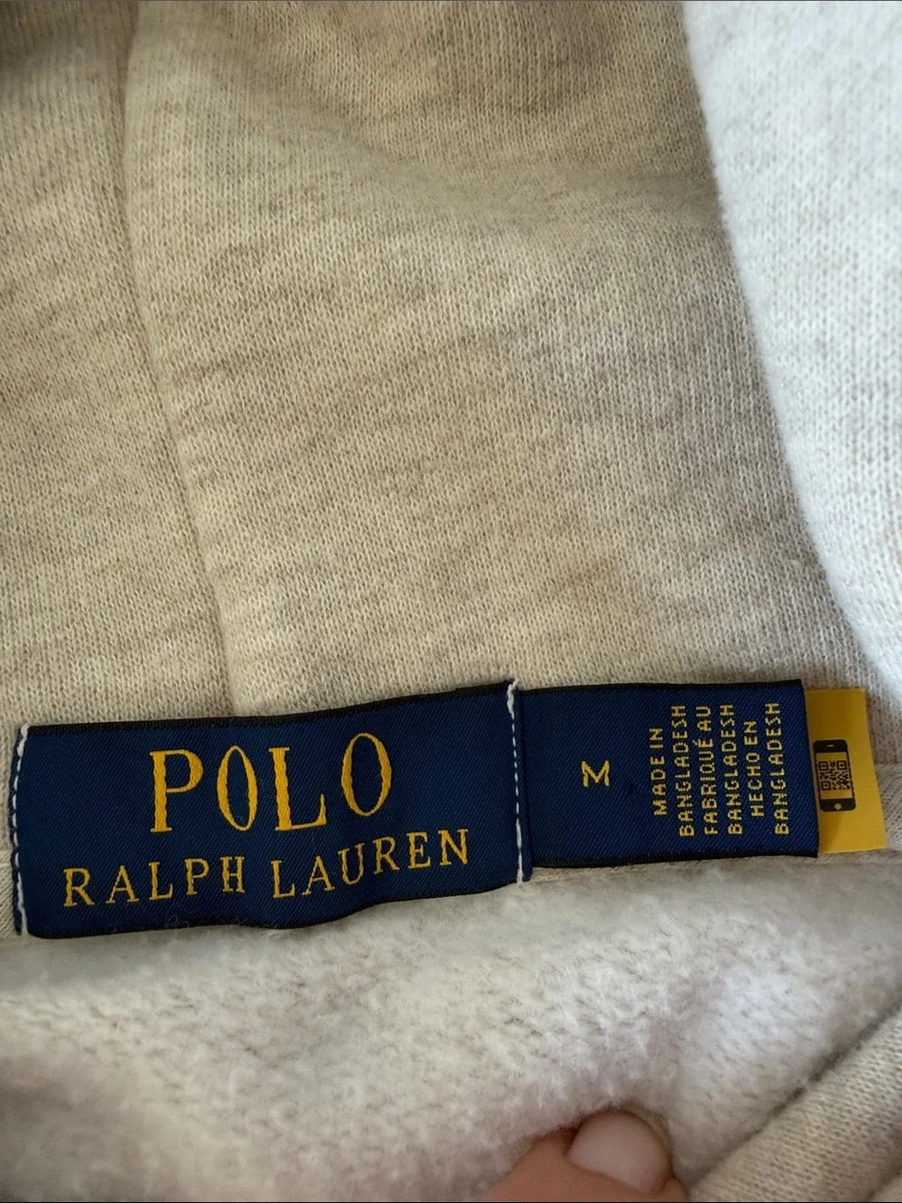 Polo by Ralph Lauren Heather Gray Pullover Hoodie